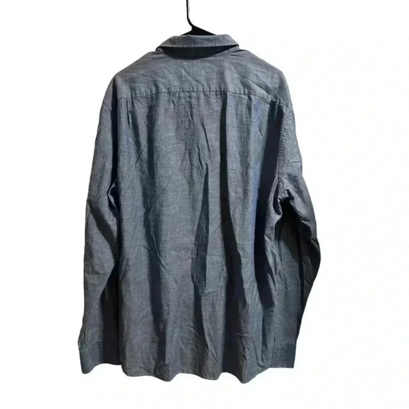 Men’s The Blue Shirt Shop Chambray Button Down Shirt XL - Picture 2 of 6